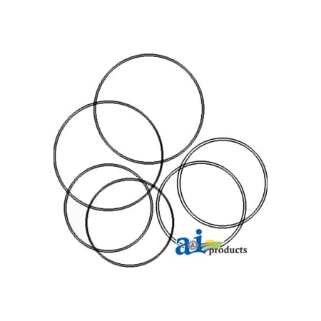 A & I Products Brake O-Ring Kit, Brake Piston & Differential Bearing Carrier 4" x4" x1" A-539535R91